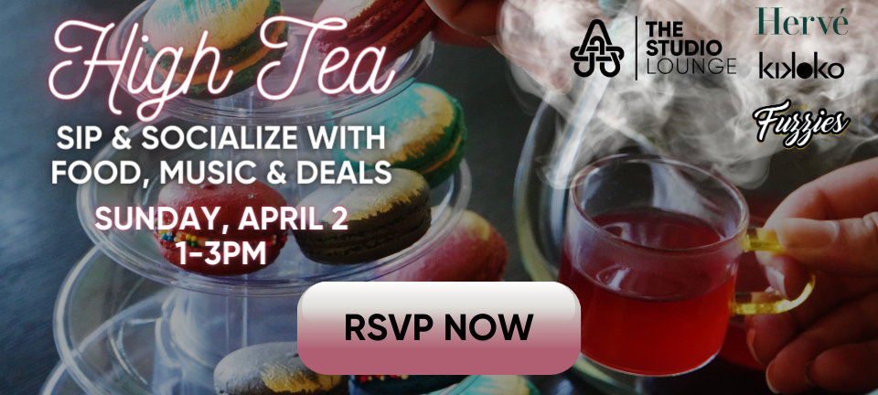 High Tea at the Studio Lounge