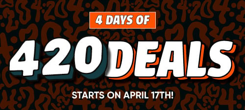 4 Days of 420 deals starting April 17