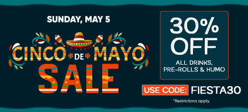 Cinco de Mayo Sale use: Fiesta30