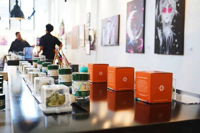 Koreatown Flower Table