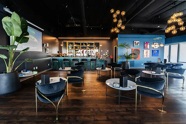 Hawthorne Smoking Lounge Interior