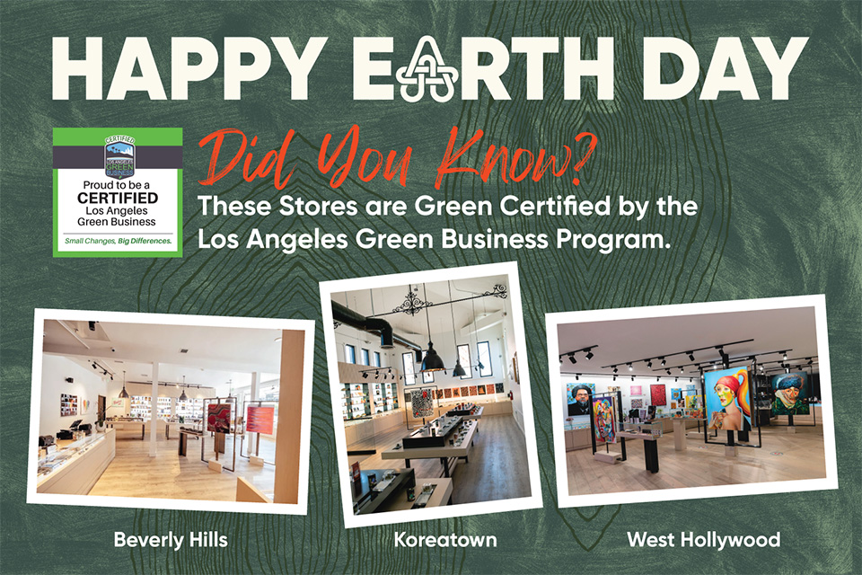 Happy Earth Day these stores are Green Certified